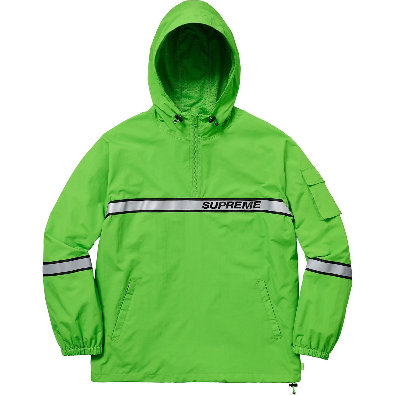 Reflective Taping Hooded Pullover view 3